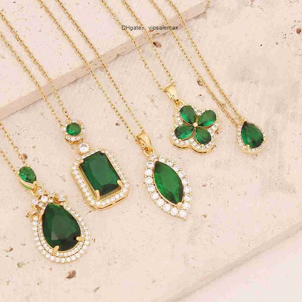 carlidana stainless steel gold color vintage clover waterdrop pendant necklace for women 3a shiny cz crystal jewelry wholesale, Silver
carlidana stainless steel gold color vintage clover waterdrop pendant necklace for women 3a shiny cz crystal jewelry wholesale, Silver