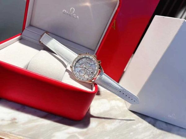 designer elegant women wrist watch speedmaster watches 0dh5 quartz movement iced out diamond bezel leather strap prx uhr perfect gift with b, Slivery;golden
designer elegant women wrist watch speedmaster watches 0dh5 quartz movement iced out diamond bezel leather strap prx uhr perfect gift with b, Slivery;golden