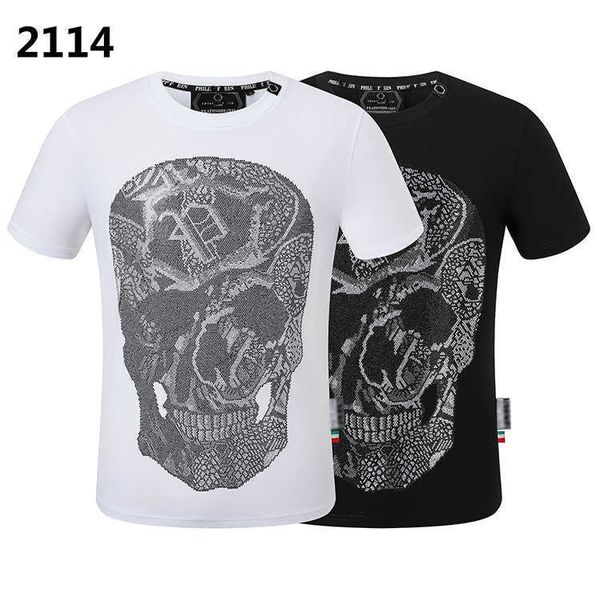 t-shirt designer skull pictures summer men's high-end t-shirtn980, White;black
t-shirt designer skull pictures summer men's high-end t-shirtn980, White;black
