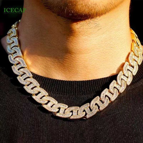 fine jewelry vvs moissanite baguette cut cuban link chain 925 silver k gold miami cuban necklace for men
fine jewelry vvs moissanite baguette cut cuban link chain 925 silver k gold miami cuban necklace for men