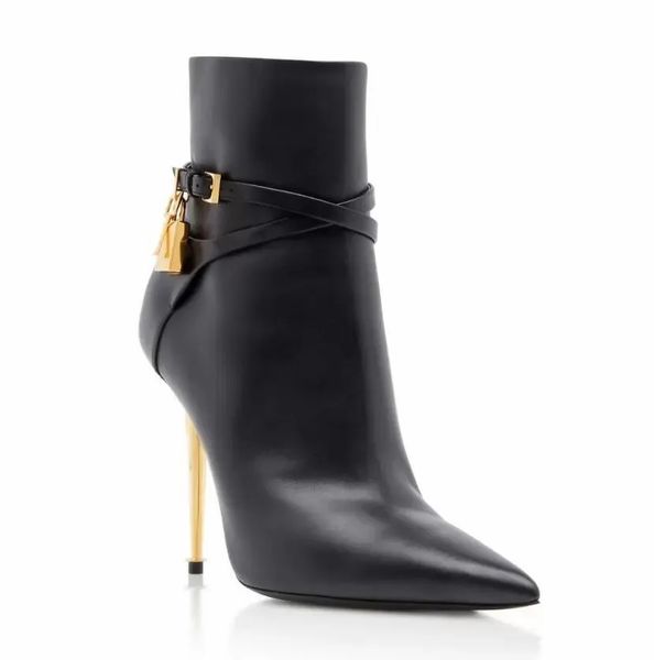 tom-fords-boots women ankle boots thin heel brand designer woman belt boot padlock and gold heeled pointy toe dress wedding party gift with, Black
tom-fords-boots women ankle boots thin heel brand designer woman belt boot padlock and gold heeled pointy toe dress wedding party gift with, Black