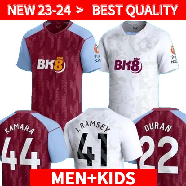 23/24 soccer jerseys kids kit home 2023 2024 aston villas football shirt training away fans player version camisetas futbol mings mcginn bue, Black;yellow
23/24 soccer jerseys kids kit home 2023 2024 aston villas football shirt training away fans player version camisetas futbol mings mcginn bue, Black;yellow