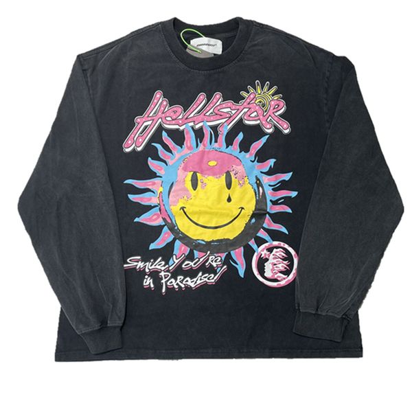vintage tees long sleeve t-shirts eur size suprior retro printed t shirt men women quality oversized 10 styles 8809, Black;brown
vintage tees long sleeve t-shirts eur size suprior retro printed t shirt men women quality oversized 10 styles 8809, Black;brown