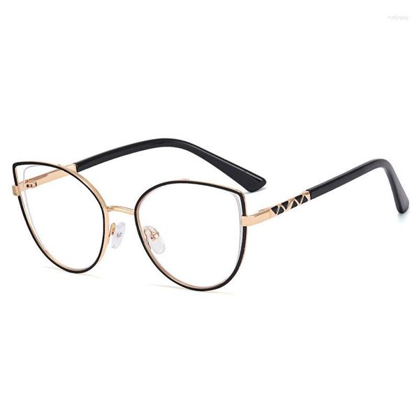 sunglasses tr90 cat eye anti-blue light fashion optical glasses frame retro simple female metal presbyopia611, White;black
sunglasses tr90 cat eye anti-blue light fashion optical glasses frame retro simple female metal presbyopia611, White;black