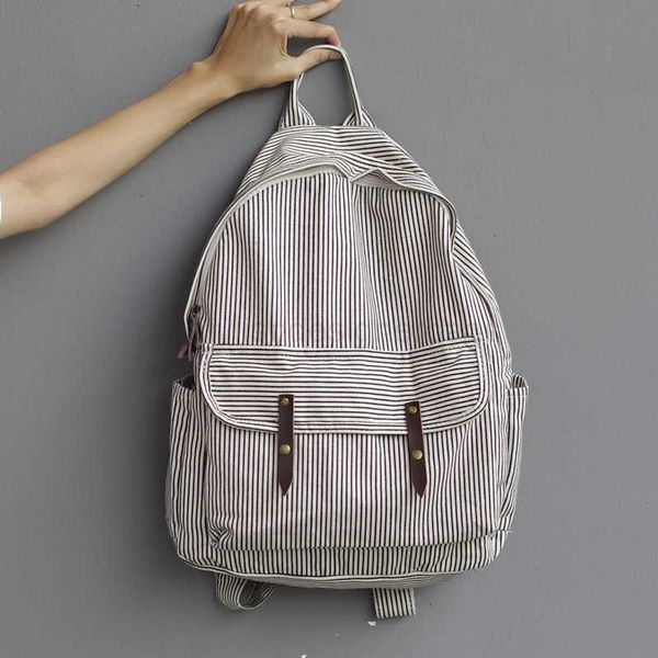 backpack style leisure canvas backpack women's school bag cotton leisure fabric student bag daily stripe bagstylishdesignerbags
backpack style leisure canvas backpack women's school bag cotton leisure fabric student bag daily stripe bagstylishdesignerbags
