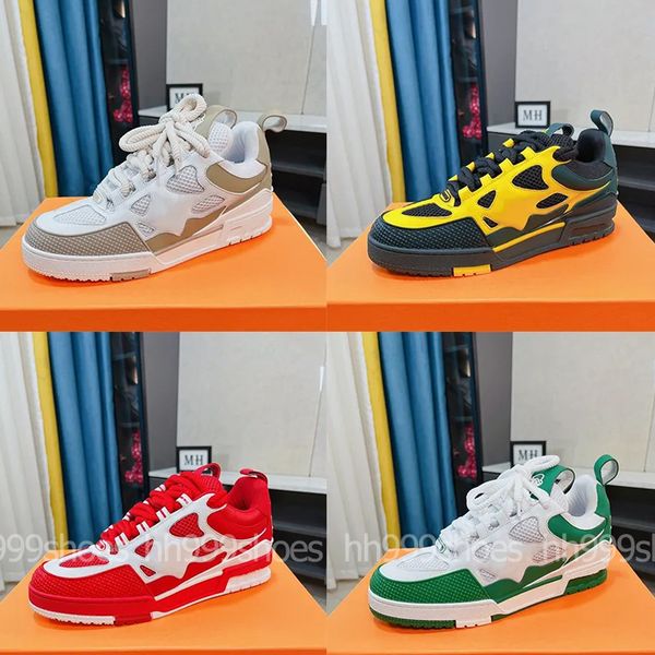7a casual shoes men sneakers rubber platform trainers genuine leather sneaker multicolor lace-up skate fashion running new balances designer, Black
7a casual shoes men sneakers rubber platform trainers genuine leather sneaker multicolor lace-up skate fashion running new balances designer, Black