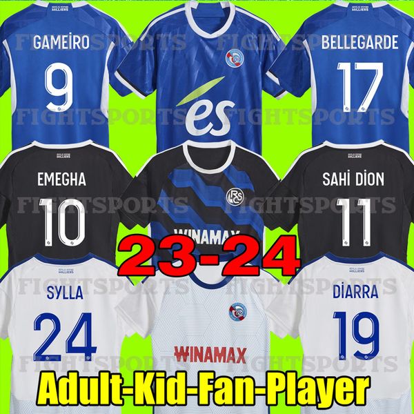 2023 2024 rc strasbourg alsace soccer jerseys diallo bellegarde gameiro ajorque maillot de foot new home 23 24 mothiba lienard diarra djiku, Black;yellow
2023 2024 rc strasbourg alsace soccer jerseys diallo bellegarde gameiro ajorque maillot de foot new home 23 24 mothiba lienard diarra djiku, Black;yellow