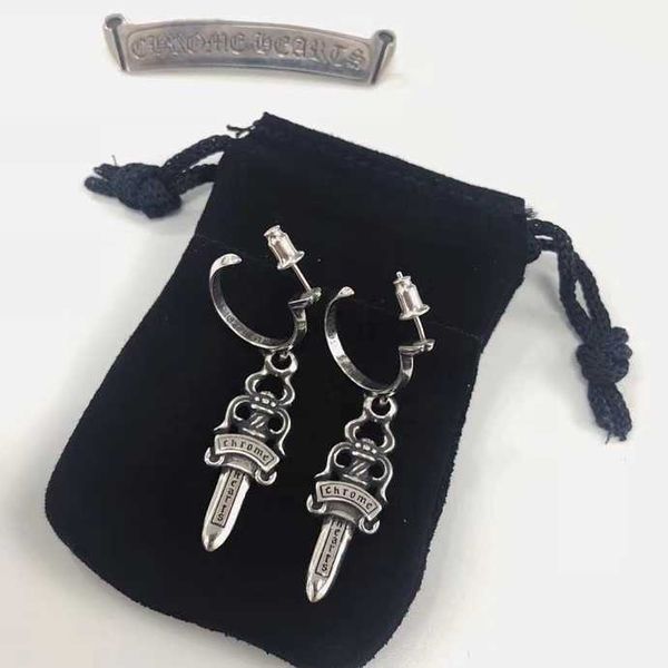 chrome hearts 925s silver earrings with earrings hip-hop style men and women's sword earrings thai silver personality, Golden
chrome hearts 925s silver earrings with earrings hip-hop style men and women's sword earrings thai silver personality, Golden