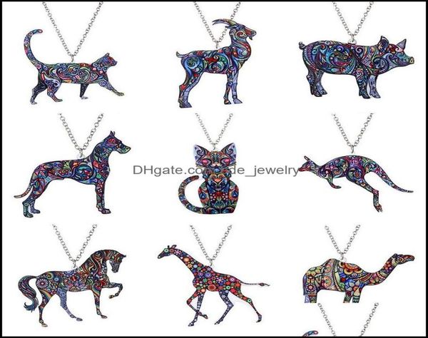 pendant necklaces pendants jewelry colorf double side acrylic printing cat dog dragon horse camel necklace for women costume sweat3128631, Silver
pendant necklaces pendants jewelry colorf double side acrylic printing cat dog dragon horse camel necklace for women costume sweat3128631, Silver