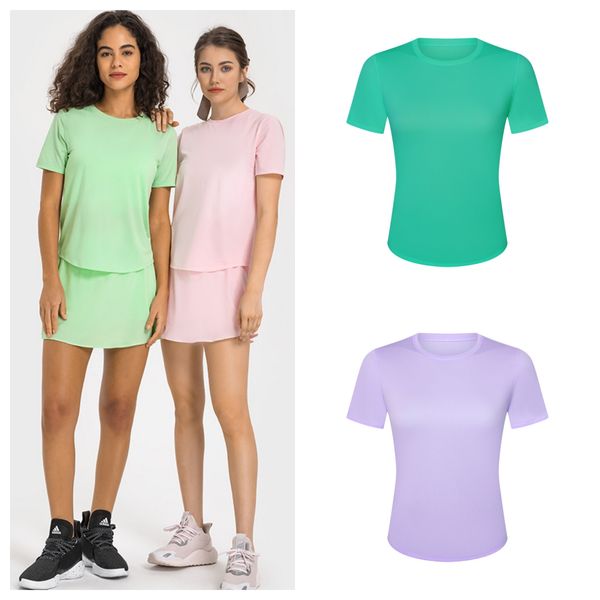 women's short sleeved seamless yoga t-shirt slim fitting lightweight dry cleaning sweatshirt knitted fitness clothes
women's short sleeved seamless yoga t-shirt slim fitting lightweight dry cleaning sweatshirt knitted fitness clothes