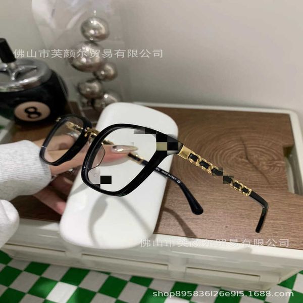 2023 new luxury designer sunglasses small fragrance black smoke grey ice tea eyeglass frame same plain color ch0769 large face whitening myo, White;black
2023 new luxury designer sunglasses small fragrance black smoke grey ice tea eyeglass frame same plain color ch0769 large face whitening myo, White;black