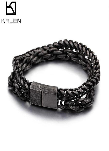 mens bracelets bangles 230mm black stainless steel heavy men039s chain double link bracelet punk rock biker jewelry armbanden4074395, Golden;silver
mens bracelets bangles 230mm black stainless steel heavy men039s chain double link bracelet punk rock biker jewelry armbanden4074395, Golden;silver