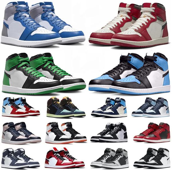 1 1s high og university blue basketball shoes sneaker lost found lucky green starfish bred patent dark mocha grey true blue silver men women
1 1s high og university blue basketball shoes sneaker lost found lucky green starfish bred patent dark mocha grey true blue silver men women