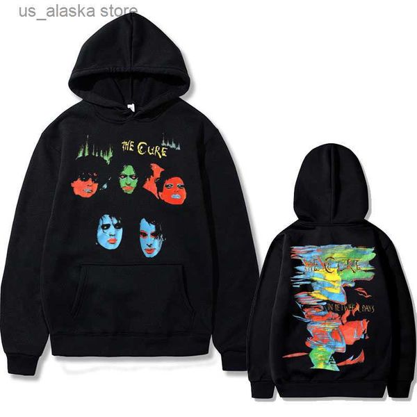 men's hoodies sweatshirts the cure in between days double sided print hoodie alternative rock hoodies men women british band brand stre, Black
men's hoodies sweatshirts the cure in between days double sided print hoodie alternative rock hoodies men women british band brand stre, Black