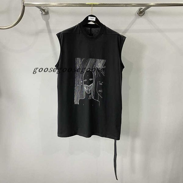 2023fashion brand t shirts rick men printed t-shirt designer cotton dark black sketch print loose large sleeveless ragged black tank men, White;black
2023fashion brand t shirts rick men printed t-shirt designer cotton dark black sketch print loose large sleeveless ragged black tank men, White;black