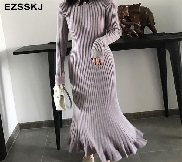 autumn winter thick mermaid maxi sweater dress women oneck long sweater dress elegant female aline slim knit dress 2009246908820, Black;gray
autumn winter thick mermaid maxi sweater dress women oneck long sweater dress elegant female aline slim knit dress 2009246908820, Black;gray