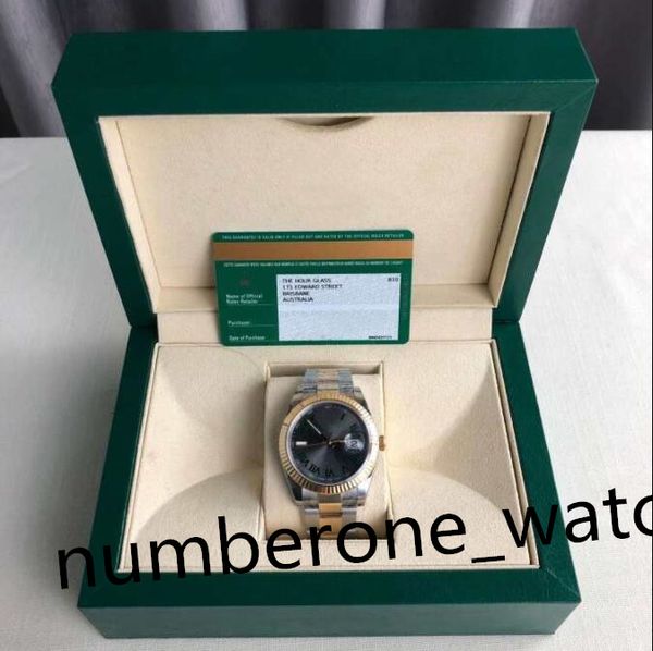 waterproof luxury mens watches sapphire big magnifier 126333 126334 41mm romen dial mechanical two tone stainless steel bracelet with box pa, Slivery;brown
waterproof luxury mens watches sapphire big magnifier 126333 126334 41mm romen dial mechanical two tone stainless steel bracelet with box pa, Slivery;brown