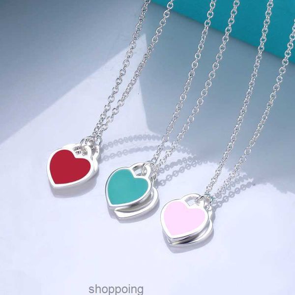 stainless steel sweet love pendant necklace for chain pink blue red cute choker brand necklaces jewelrya968, Silver
stainless steel sweet love pendant necklace for chain pink blue red cute choker brand necklaces jewelrya968, Silver