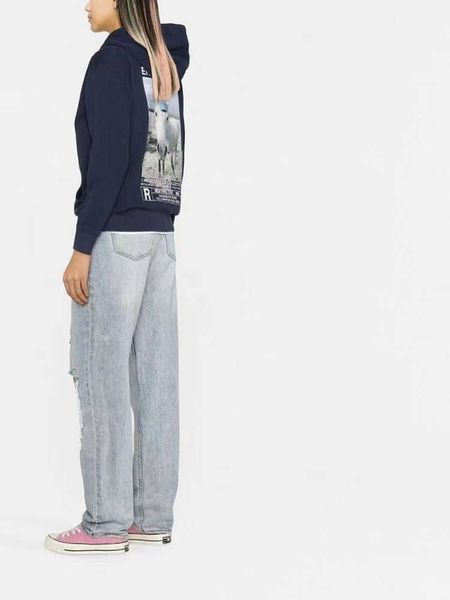 23 french minority zadig voltaire sweatshirt white horse letter wings white ink digital printing drilling hooded fleece sweater, Black
23 french minority zadig voltaire sweatshirt white horse letter wings white ink digital printing drilling hooded fleece sweater, Black