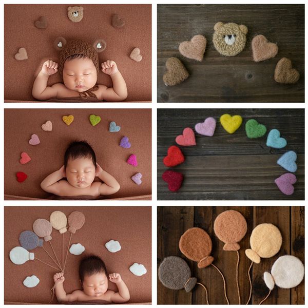 keepsakes 5/6/7/9/10 pcs/set born pography props diy handmade baby wool felt dinosaur stars love heart doll pography studio props 230801
keepsakes 5/6/7/9/10 pcs/set born pography props diy handmade baby wool felt dinosaur stars love heart doll pography studio props 230801