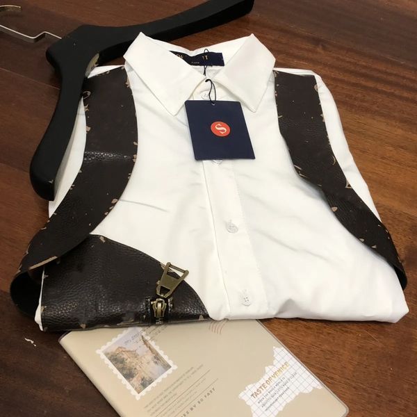 designer clothing 23 new high version patchwork shirt network celebrity the same men's and women's shirts, White
designer clothing 23 new high version patchwork shirt network celebrity the same men's and women's shirts, White