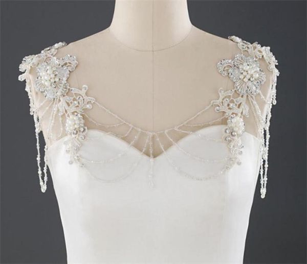 wedding bridal lace wrap necklace pearls beads full body shoulder chain dress jacket beading crystals bolero white charming orname7855150, Silver
wedding bridal lace wrap necklace pearls beads full body shoulder chain dress jacket beading crystals bolero white charming orname7855150, Silver