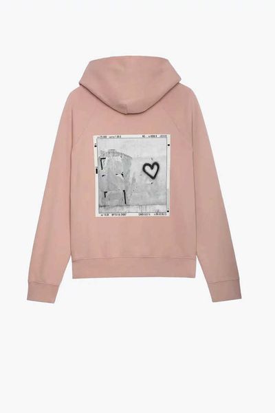 zadig voltaire tide designers pure cotton crew neck sportswear p white ink digital printing with diamond brushed women long sleeve hooded lu, Black
zadig voltaire tide designers pure cotton crew neck sportswear p white ink digital printing with diamond brushed women long sleeve hooded lu, Black