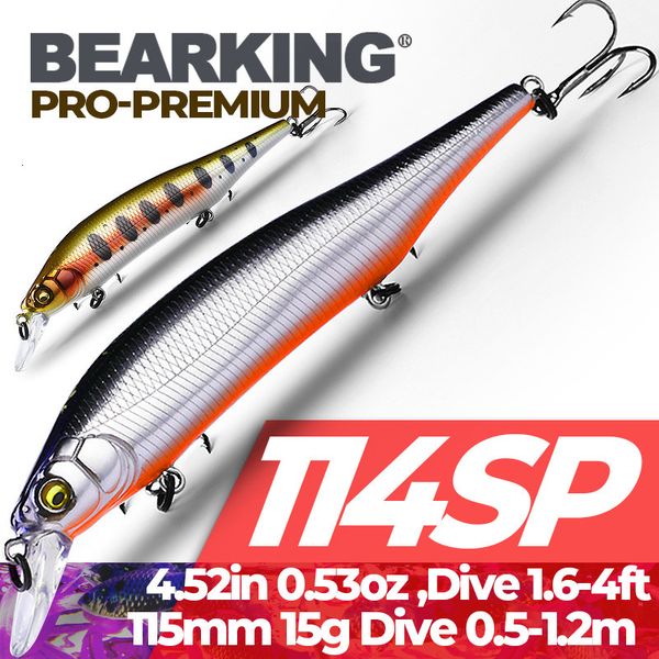 baits lures 115cm 15g bearking arrival minnow hard fishing lure bait tackle artificial 230801
baits lures 115cm 15g bearking arrival minnow hard fishing lure bait tackle artificial 230801