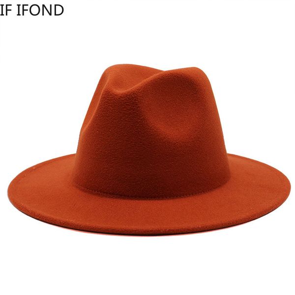 wide brim hats bucket allmatch fedora hat autumn winter felt jazz for women men boy girls child formal wedding decorate panama cap 230801, Blue;gray
wide brim hats bucket allmatch fedora hat autumn winter felt jazz for women men boy girls child formal wedding decorate panama cap 230801, Blue;gray