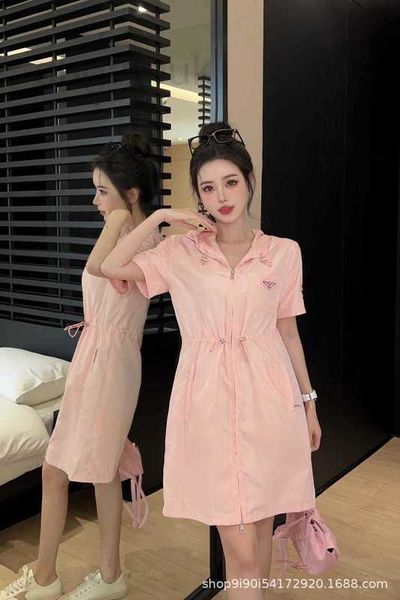 basic & casual dresses designer 23 summer new fashionable double head zipper design nylon hooded drawstring short sleeve dress sdi7, Black;gray
basic & casual dresses designer 23 summer new fashionable double head zipper design nylon hooded drawstring short sleeve dress sdi7, Black;gray