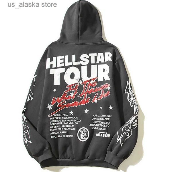 men's hoodies sweatshirts 2023 new hellstar hoodie classic flame letter print hellstar fleece casual loose men women hoodies sportswear, Black
men's hoodies sweatshirts 2023 new hellstar hoodie classic flame letter print hellstar fleece casual loose men women hoodies sportswear, Black
