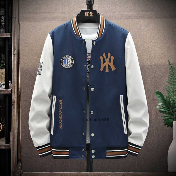 new spring and autumn trendy jacket for men trendy brand loose contrast round neck cardigan fashion baseball uniform, Black;brown
new spring and autumn trendy jacket for men trendy brand loose contrast round neck cardigan fashion baseball uniform, Black;brown