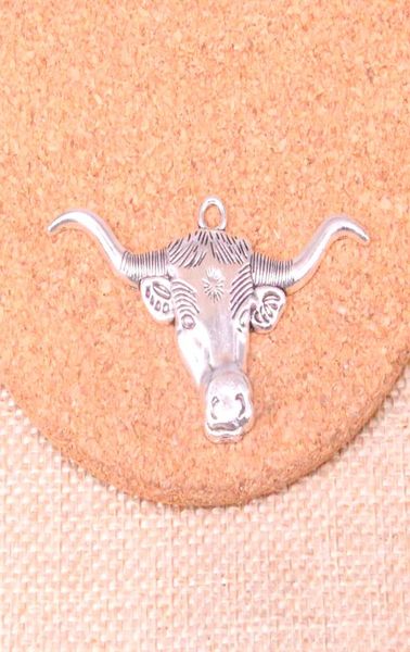 27pcs charms longhorn bull steer head 6031mm antique making pendant fitvintage tibetan silverdiy handmade jewelry7396750, Bronze;silver
27pcs charms longhorn bull steer head 6031mm antique making pendant fitvintage tibetan silverdiy handmade jewelry7396750, Bronze;silver