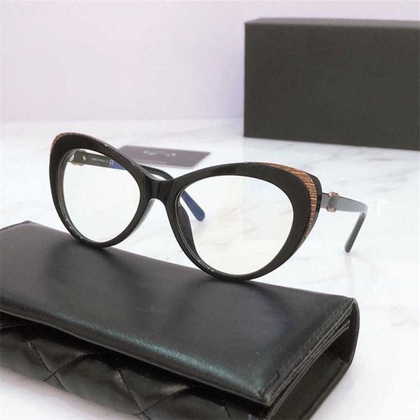 2023 new luxury designer sunglasses the same small fragrance cat eye glasses women large face black frame flat lens for myopia can matched w, White;black
2023 new luxury designer sunglasses the same small fragrance cat eye glasses women large face black frame flat lens for myopia can matched w, White;black