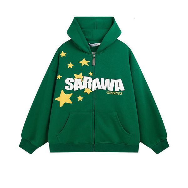 men's hoodies sweatshirts star letter print hoodie green zipper stitching autumn loose couple fashion retro sports trend clothing cardi, Black
men's hoodies sweatshirts star letter print hoodie green zipper stitching autumn loose couple fashion retro sports trend clothing cardi, Black