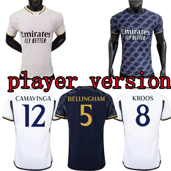 player version 23 24 vini jr bellingham final soccer jerseys mbappe camavinga real madrids shazard asensio modric marcelo football shirt, Black;yellow 
player version 23 24 vini jr bellingham final soccer jerseys mbappe camavinga real madrids shazard asensio modric marcelo football shirt, Black;yellow