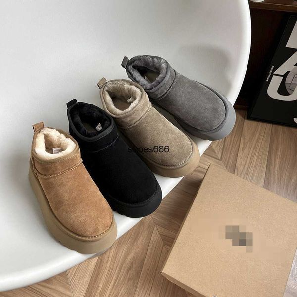 women winter ultra mini boot designer australian platform boots for men real leather warm ankle fur booties luxurious shoe eu44, Black
women winter ultra mini boot designer australian platform boots for men real leather warm ankle fur booties luxurious shoe eu44, Black