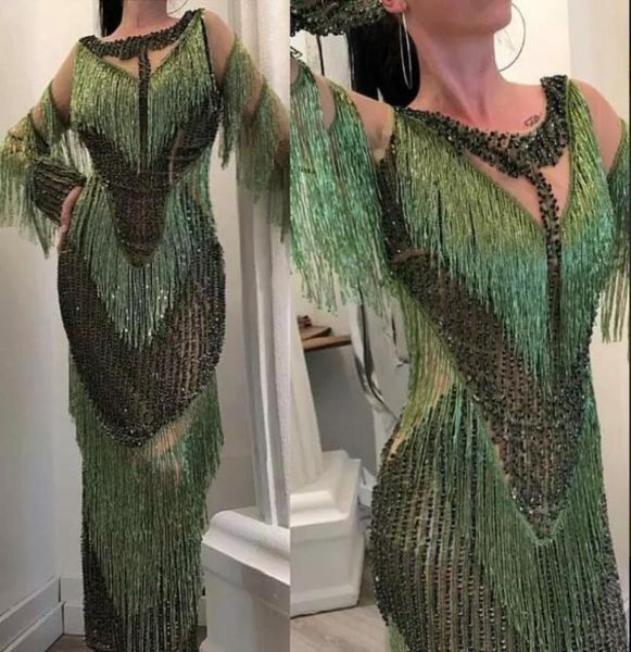2018 luxury yousef aljasmi prom dresses bling sequins beaded sweep train arabic formal dress party wear tassel plus size evening g4881444, Black
2018 luxury yousef aljasmi prom dresses bling sequins beaded sweep train arabic formal dress party wear tassel plus size evening g4881444, Black
