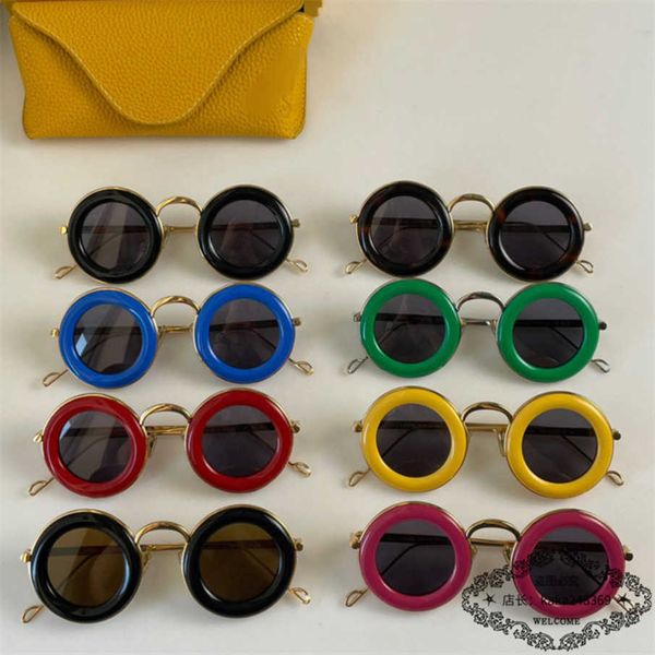 2023 new luxury designer sunglasses luo yijiafeng female stars same round frame sunglasses male fashion lw40094, White;black
2023 new luxury designer sunglasses luo yijiafeng female stars same round frame sunglasses male fashion lw40094, White;black