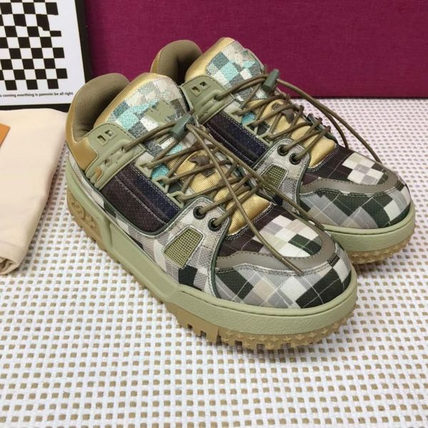 new mens sneakers bread shoes fashion trend oblique side classic floral designer casual versatile mens outdoor driving airport walking mkjsz, Red;white
new mens sneakers bread shoes fashion trend oblique side classic floral designer casual versatile mens outdoor driving airport walking mkjsz, Red;white