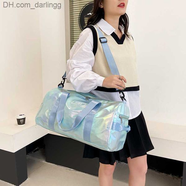 outdoor bags new gradient color travel bag female short-distance waterproof folding luggage bag portable shoulder fitness handbbag z230801
outdoor bags new gradient color travel bag female short-distance waterproof folding luggage bag portable shoulder fitness handbbag z230801