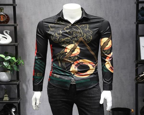 2019 summer new shortsleeved shirt men039s fashion fashion slim printing youth casual wild flower shirt84619416888158, White;black
2019 summer new shortsleeved shirt men039s fashion fashion slim printing youth casual wild flower shirt84619416888158, White;black