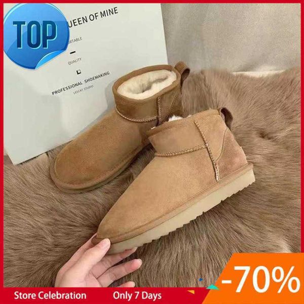 boots mini snow boots woman platform warm boot winter classical suede shoes sheepskin cowskin genuine leather plush booties with furhugggssg, Black
boots mini snow boots woman platform warm boot winter classical suede shoes sheepskin cowskin genuine leather plush booties with furhugggssg, Black