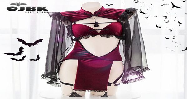 ojbk halloween punk gothic black red lace lingerie for women maid temptation evil demon cosplay backless dress costumes q12057542779, Red;black
ojbk halloween punk gothic black red lace lingerie for women maid temptation evil demon cosplay backless dress costumes q12057542779, Red;black