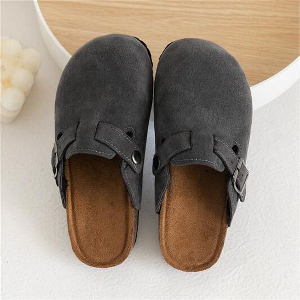 outdoor kids athletic shoes designer cork flat slippers fashion leather slides boys girls beach sandals clogs bag head non-slip children cas, Black
outdoor kids athletic shoes designer cork flat slippers fashion leather slides boys girls beach sandals clogs bag head non-slip children cas, Black