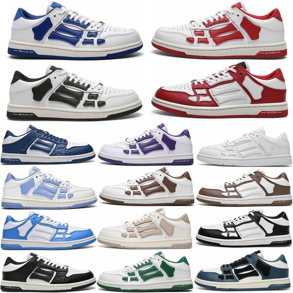 designer men athletic shoes skelet running shoeswomen men sports shoes retro sneakers skel low casual shoes genuine leather lace up
designer men athletic shoes skelet running shoeswomen men sports shoes retro sneakers skel low casual shoes genuine leather lace up