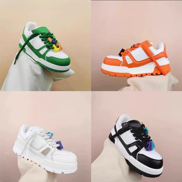 2023 new trainer maxi designer flat sneaker virgil trainer casual shoes genuine leather abloh white green red blue letter overlays fashion p, Black
2023 new trainer maxi designer flat sneaker virgil trainer casual shoes genuine leather abloh white green red blue letter overlays fashion p, Black