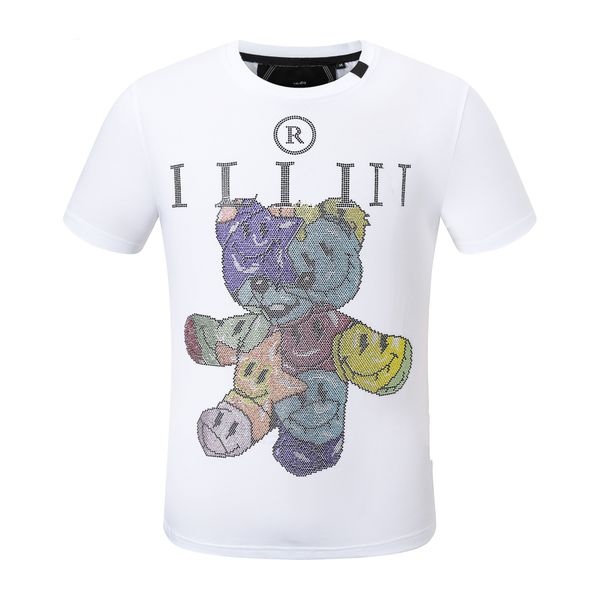 pp fashion men's tees designer t-shirt phillip plain summer rhinestone short sleeve round neck shirt tee skulls print streetwear colla, White;black
pp fashion men's tees designer t-shirt phillip plain summer rhinestone short sleeve round neck shirt tee skulls print streetwear colla, White;black