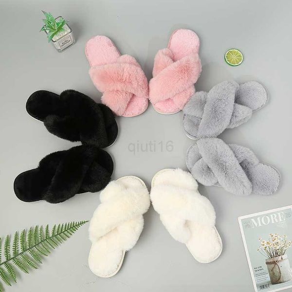 slippers 2021 new winter faux fur indoor slippers rabbit plush cross-strap cotton sandalias women flats sandales female shose, Black
slippers 2021 new winter faux fur indoor slippers rabbit plush cross-strap cotton sandalias women flats sandales female shose, Black