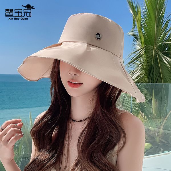 fashion designer jewelry sunshade hat women's big brim outdoor sunscreen bucket hat fashion versatile sunshade baseball cap wholesale m, Blue;gray
fashion designer jewelry sunshade hat women's big brim outdoor sunscreen bucket hat fashion versatile sunshade baseball cap wholesale m, Blue;gray